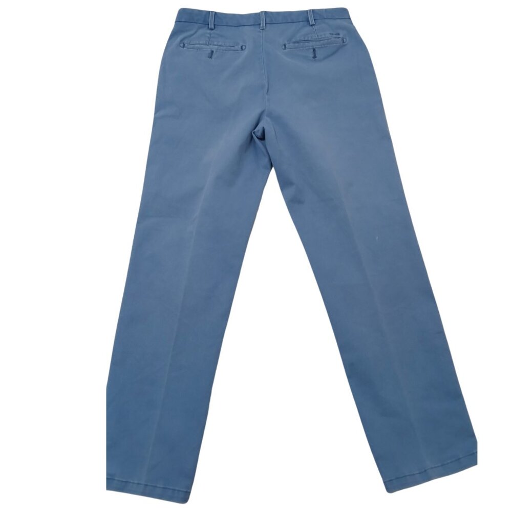 IZOD Men's Blue Pants - Versatile and Comfortable Size 34x32 Trousers for All Oc